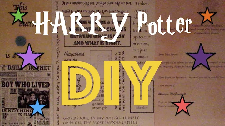 Harry Potter DIY ideas l Home Decor ideas