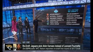 NFL Nation 2017 Re-Draft | NFL Live | Feb 26, 2018