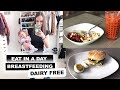 What I Eat in a Day While Breastfeeding - DAIRY FREE | Jenelle Nicole