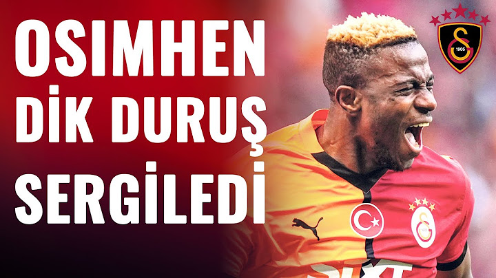 Osimhen Galatasaray İçin Dik Duruş Sergiledi! İşte Canlı Yayında Olay Sözler