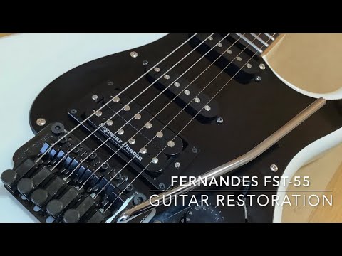 ギターレストア FERNANDES FST-55 ('89)