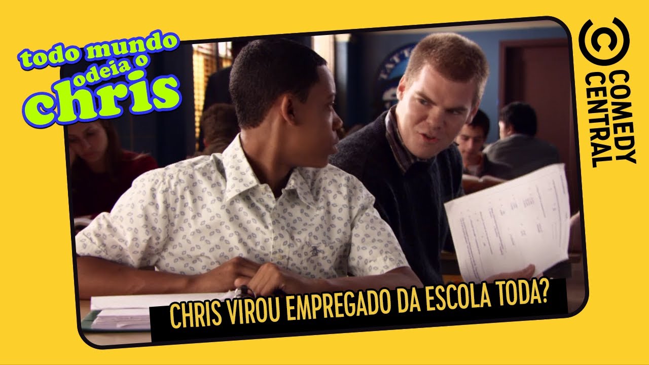 Chris virou EMPREGADO da escola? | Todo Mundo Odeia O Chris - YouTube