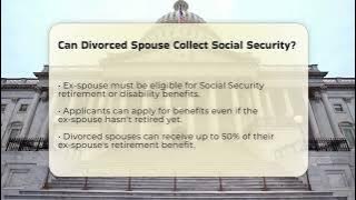 Can Divorced Spouse Collect Social Security? - CountyOffice.org