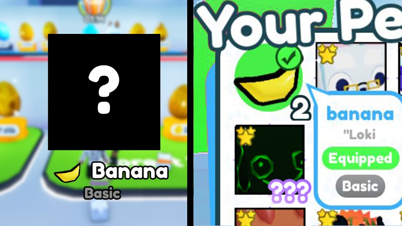 How to get New Banana Pet in Pet Simulator X *NEW UPDATE* YouTube