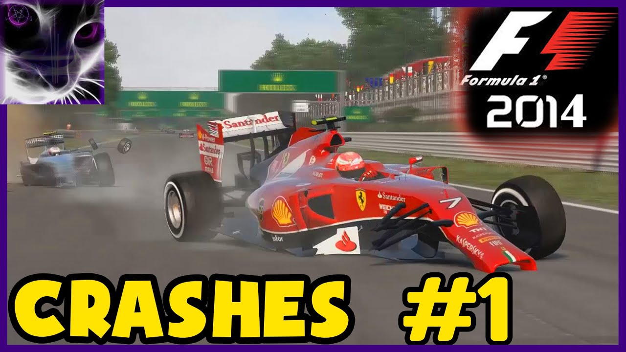 F1 2014 Crashes & Accidents 1 YouTube