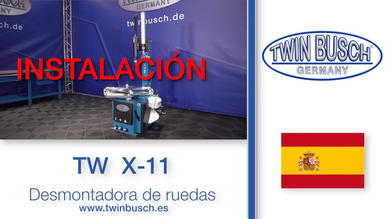 TWC802E, desmontadora de neumáticos industrial