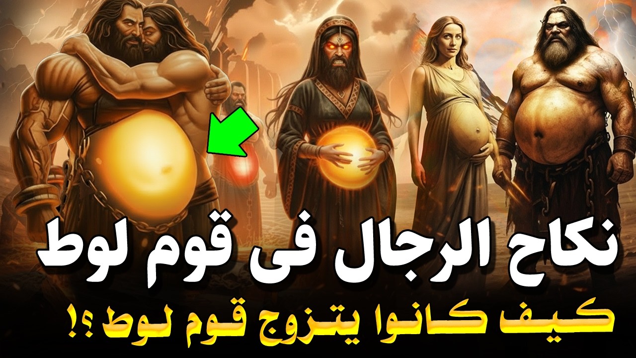 قصص الانبياء - كيف كان يتكاثر قوم لوط ! ومن أول شخص علمهم الزنا والفواحش؟وماذا فعل ابليس و جبريل بهم
