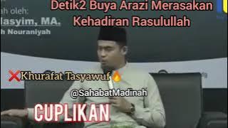‼️Detik2 Dr Filsafat ar-Razi Hasym Ahlu Kalam Merasakan Kehadiran Rasulullah Seperti Habib Umar ❌