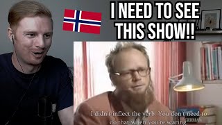 Reaction To Team Antonsen - Linguist Ødegård (Norwegian Comedy)