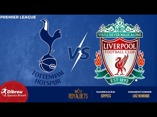 Liverpool x Tottenham pelo Campeonato Inglês 2022-23: onde