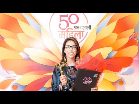 Sachina is one of the 50 most Influential Women of Nepal by Onlinekhabar
