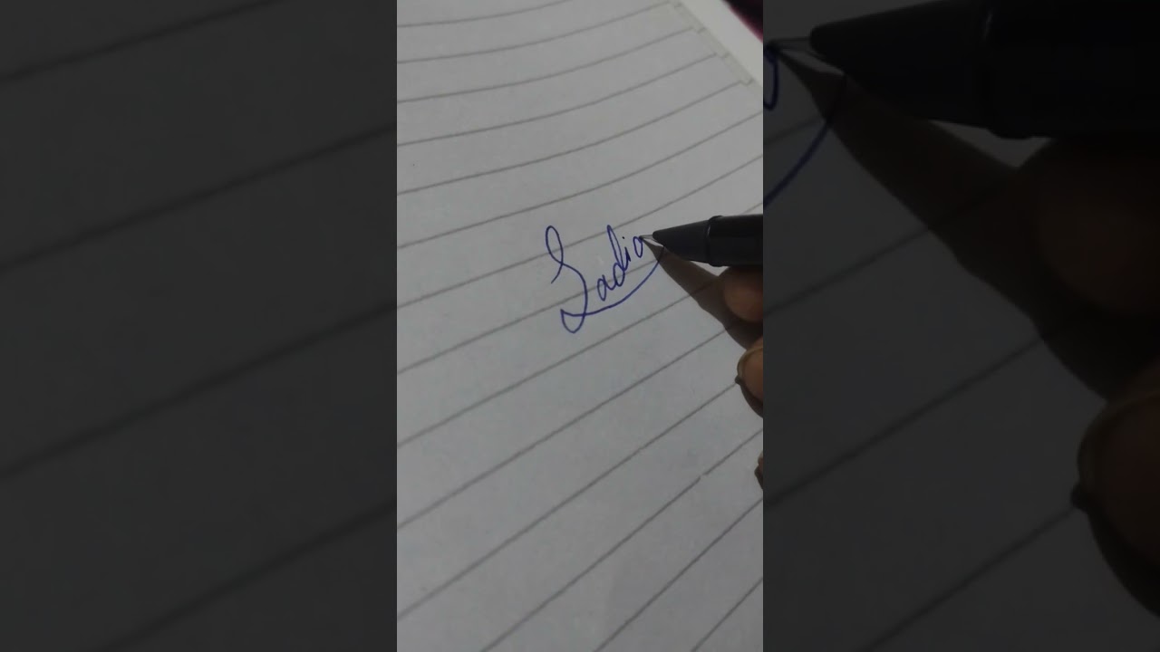 Sadia Name Signature 📝🥰✍️😍