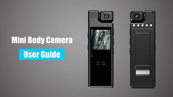 1080P Mini Body Camera User Guide