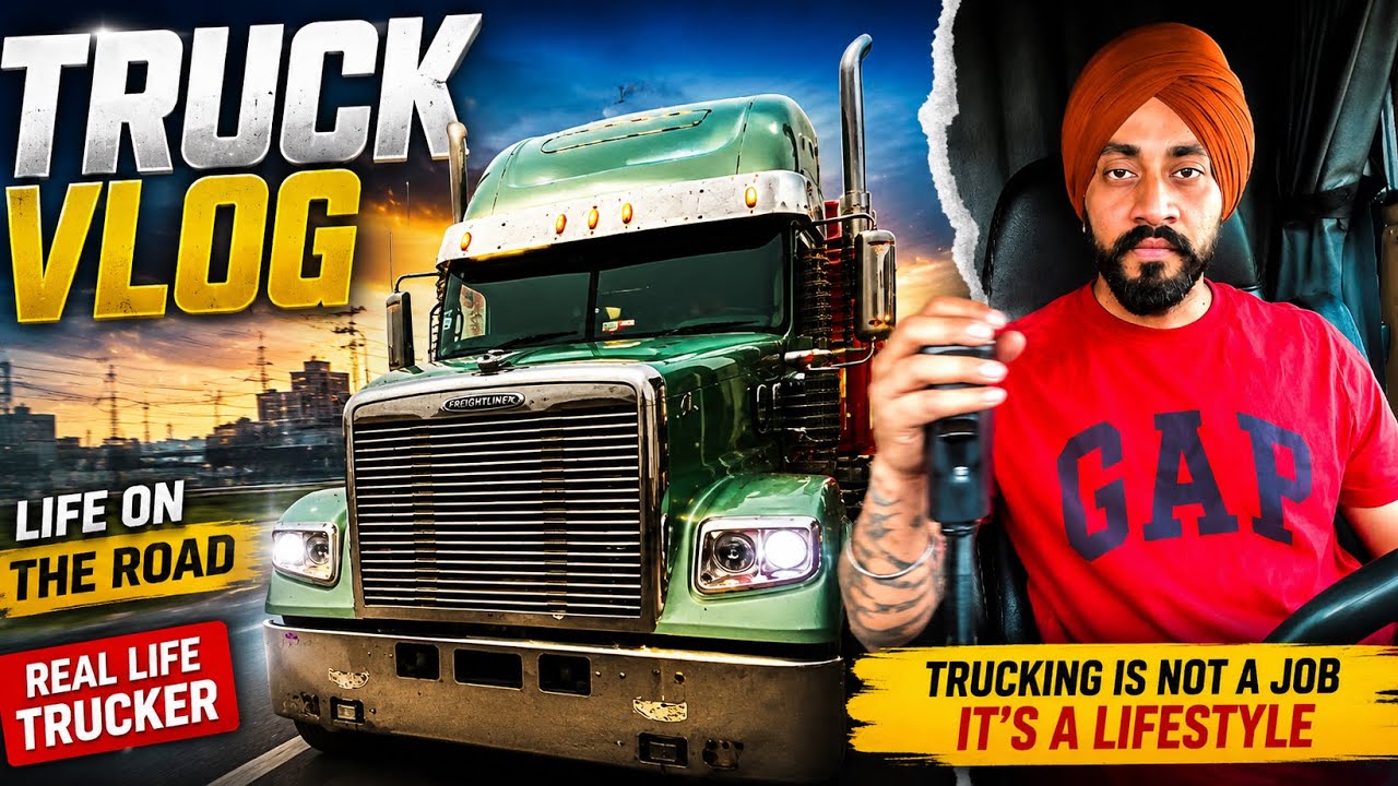 ⁣Truck vlog after 3 year , pendu canadian truck vlog