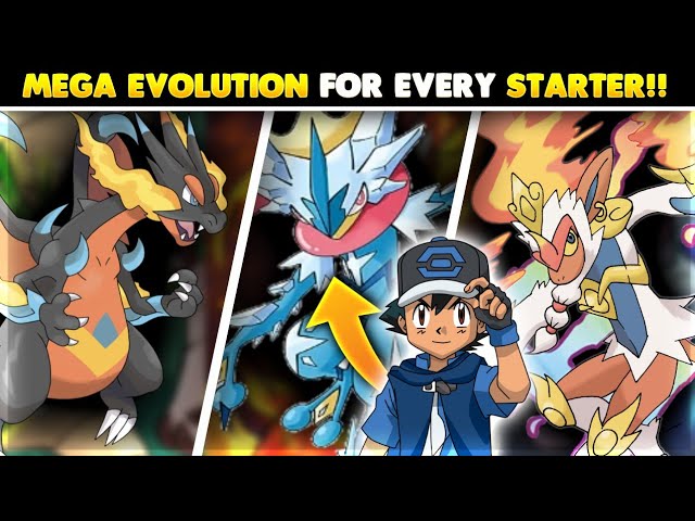 Pokémon XY & Z - All Mega Evolutions (1st to 6th Generation) 