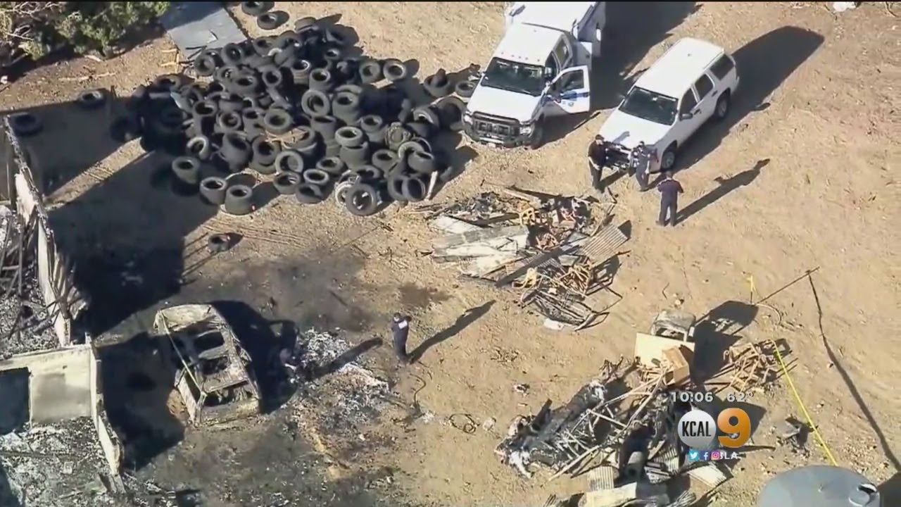 Remains Found Near Burned House In Antelope Valley