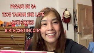 LATE REGISTERED APPROVE BA SA TECO TAIWAN?
