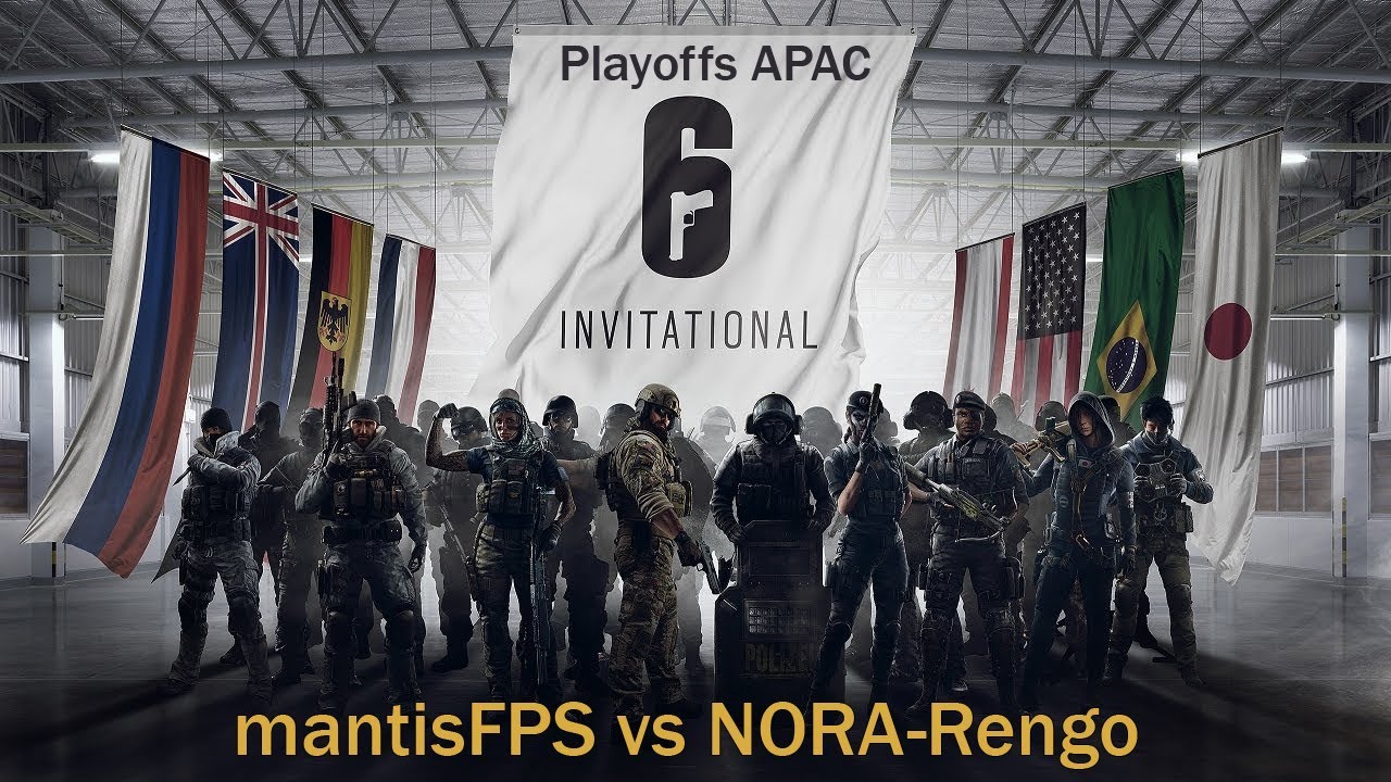[R6S] Demi-finales WB des Playoffs APAC du Six Invitational 2018 ...