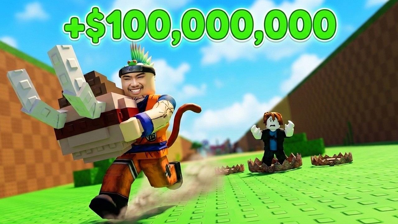 หาเงิน 1B แต่ต้องวางกับดักเท่านั้น | Steal An Egg