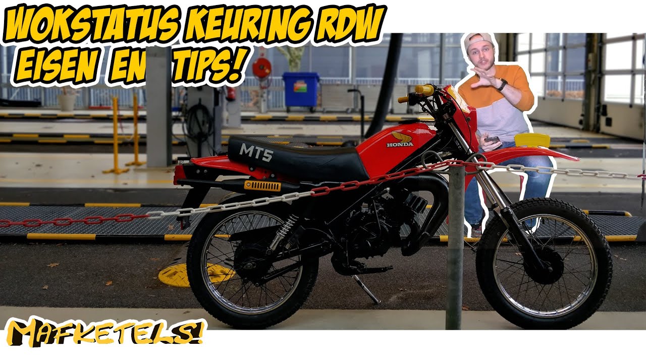 HOE keur je je brommer of scooter met WOKSTATUS - YouTube