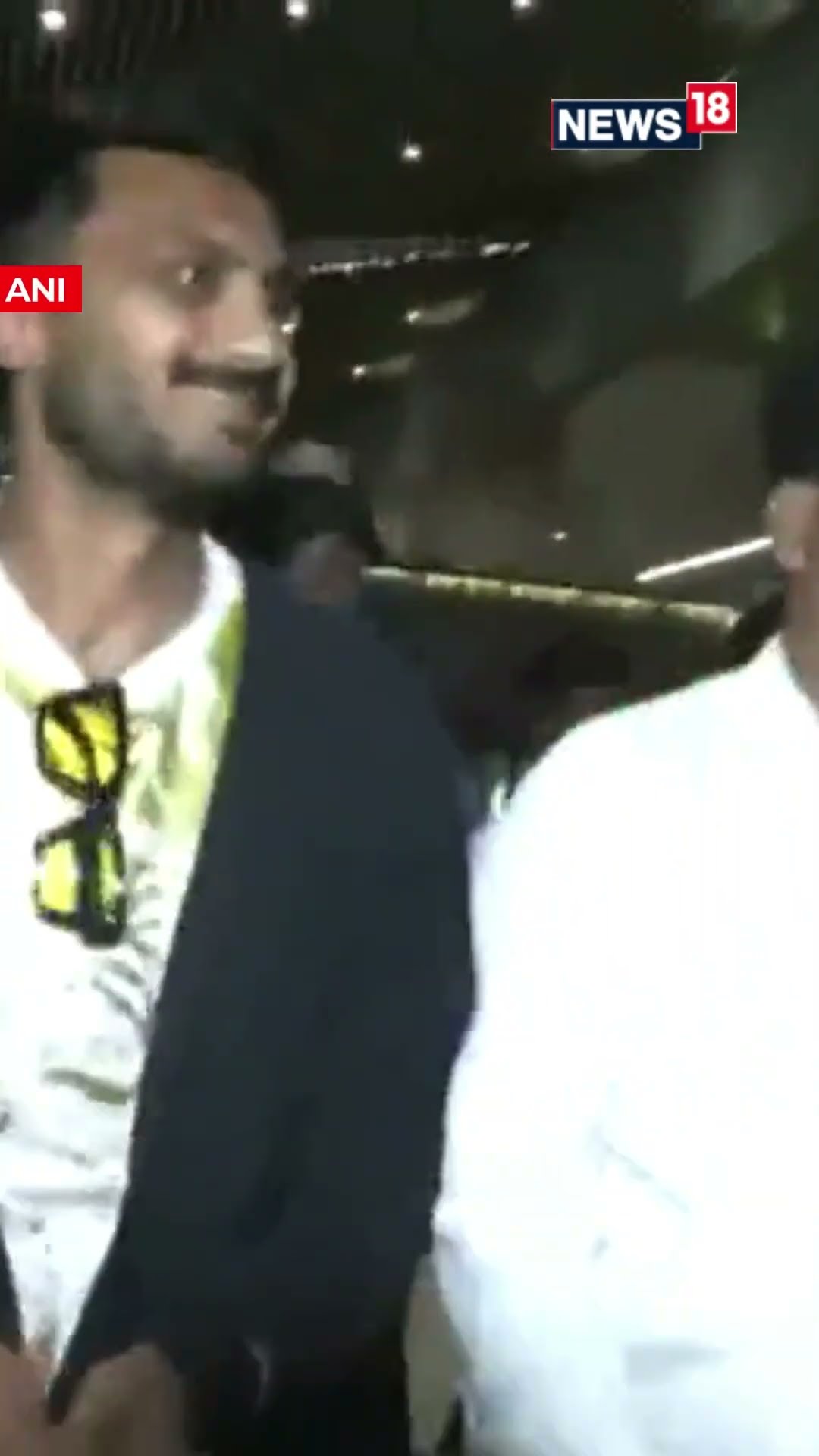 #ICCChampionsTrophy | Ravindra Jadeja, Varun Chakaravarthy, And Axar Patel Arrive In Chennai N18S