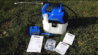 Kobalt 24v MAX Chemical Sprayer Item 1774924 Model KSP 1124A-03 REVIEW & MODIFICATIONS