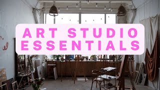 7 Lesser Known Art Studio Essentials