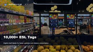 STACKS Supermarket Sylvia Park Mall | Complete Low Voltage & Retail Technology Project | SHOPTECH