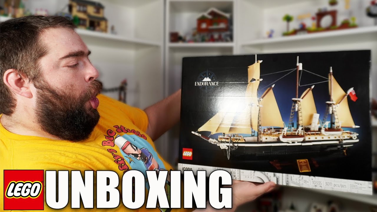 Unboxing LEGO Icons Endurance
