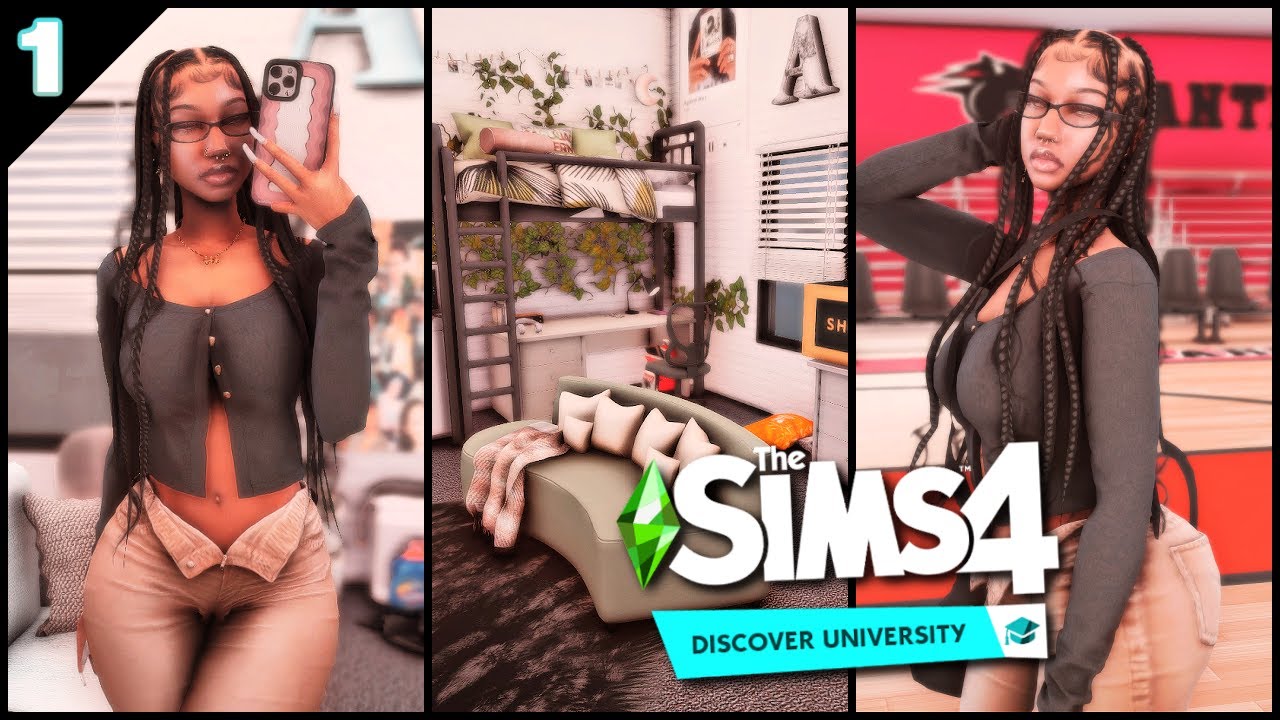 **НОВЫЙ АЛЬБОМ** ДЕНЬ ПЕРЕЕЗДА! 📦• ОТКРОЙТЕ ДЛЯ СЕБЯ УНИВЕРСИТЕТ 📚 • ЭПИЗОД 1 •THE SIMS 4