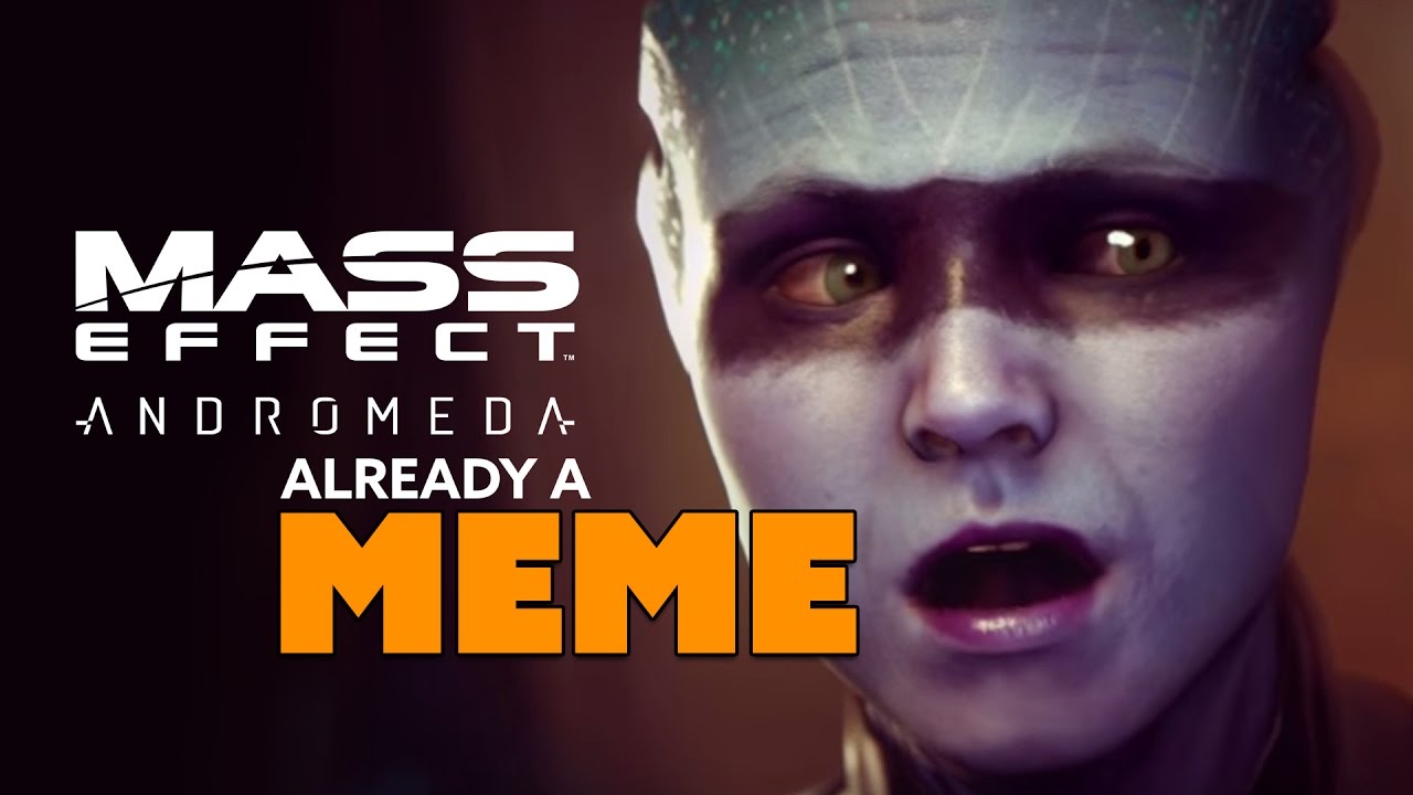 Mass Effect Andromeda ALREADY A MEME The Know Game News YouTube