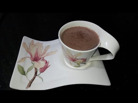 طريقة سهلة لعمل مشروب كاكاو بالحليب برغوة رائعة قناة مملكة روان