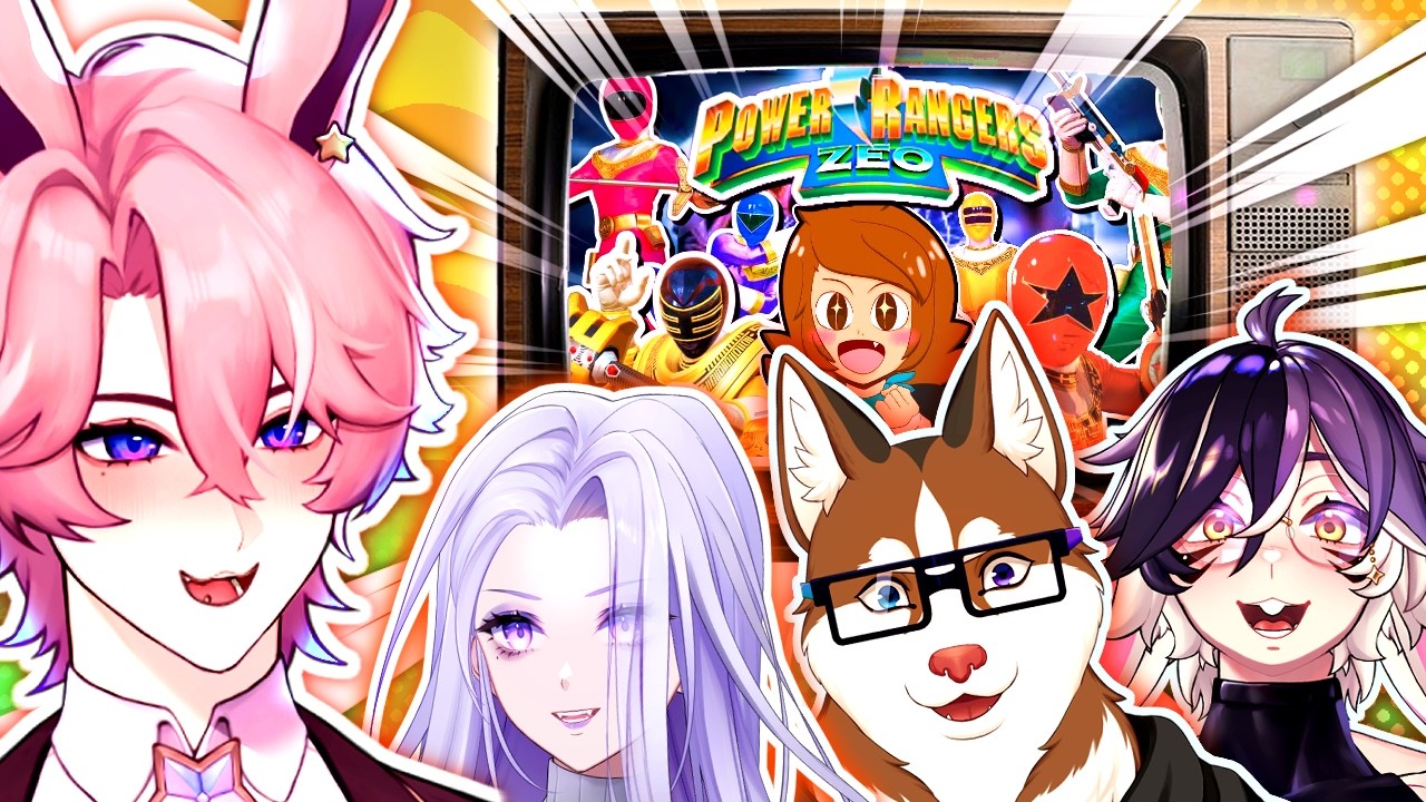 Making My Friends React To Power Rangers Zeo