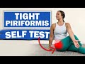 Tight Piriformis Self Test - Diagnosis
