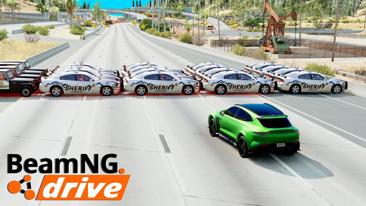 BARRAGES DE POLICE (BeamNG Drive)