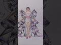 rate my sketch🤯#illustrationnation #fashiondesign #fashionillustration
