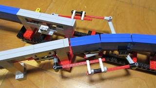 Lego Monorail Non-motorized Switch Rail Test