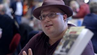 Sylvain Larue Au Salon Du Livre De Royat Chamalières