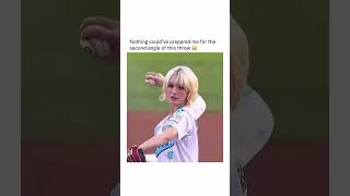 Nothing Couldve Prepared Me For The Second Angle Of This Throw