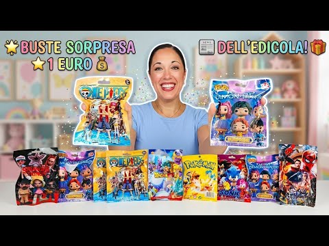 Apro BUSTE SORPRESA dell'EDICOLA!