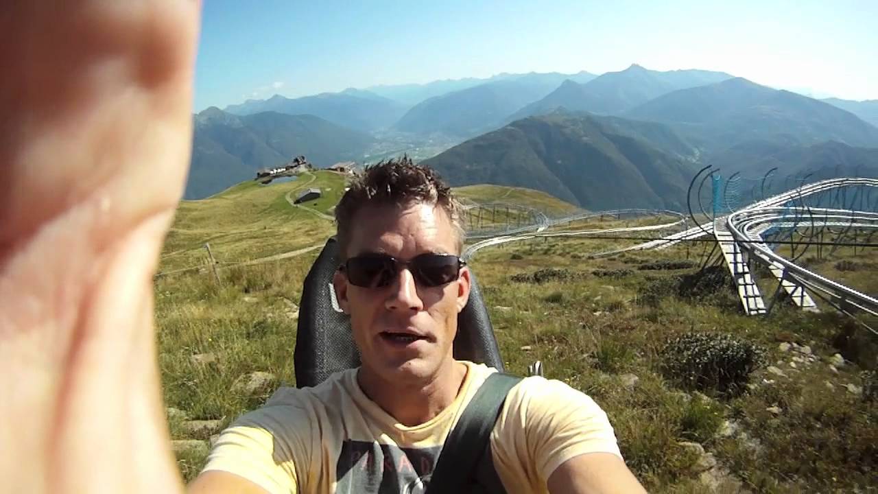 Monte Tamaro: Zip-Line & Alpine Coaster [GoPro HD]