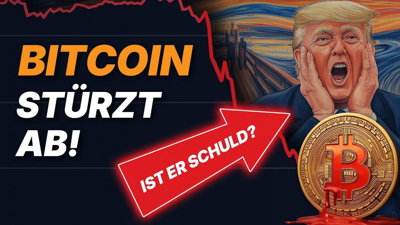 Bitcoin-Kurs fällt: Das steckt hinter dem Krypto-CRASH!