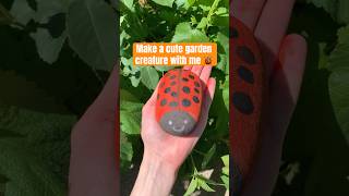 Painting A Rock #garden #gardenideas #diygarden #creative #bugs #recommended #subscribe #gardentips