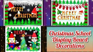 Christmas School Bulletin Board | Christmas day Display Board Idea ...