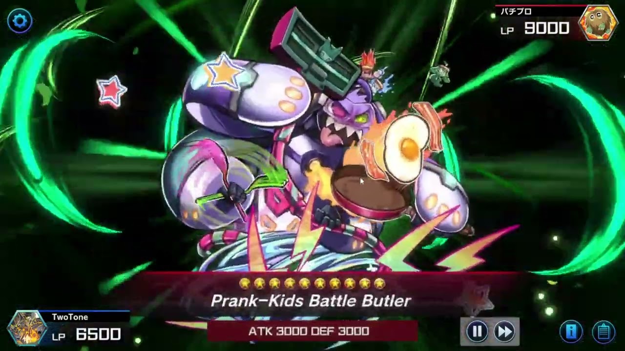 Master Duel Spyral: Platinum 1, showing Spyral's weaknesses against Prank Kids