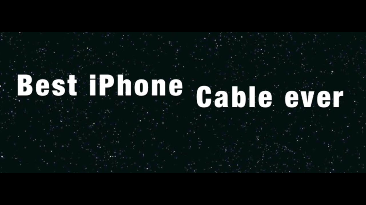 BoAt lightning Cable Thoughts (Best iPhone Cable 2015) YouTube