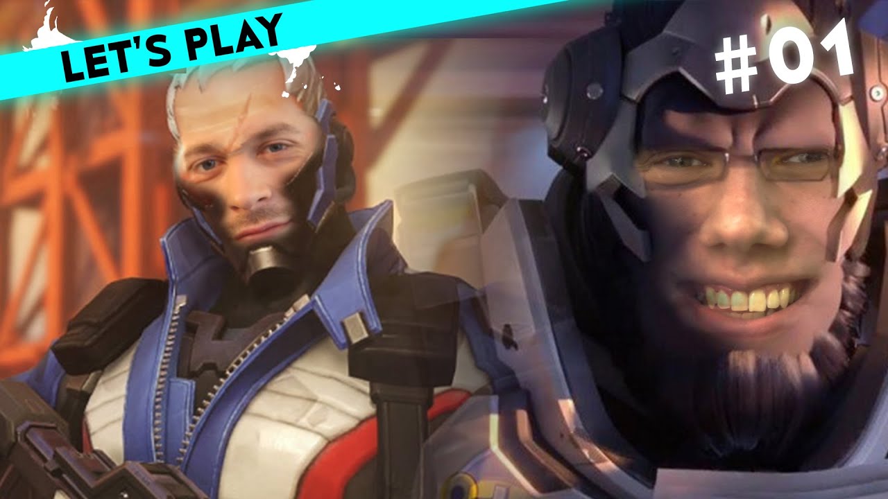 [1/4] Let's Play Overwatch mit Simon & Dennis H. | Der Harte und der Affe | 31.05.2016