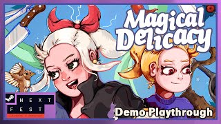 Magical Delicacy | Next Fest Winter 2024 Demo | Wholesome Platformer with Cooking