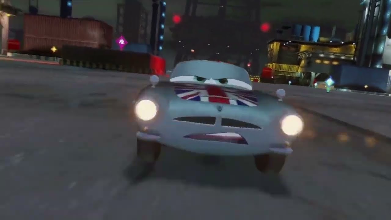 Cars 2 The Video Game | Finn Union Jack - All the Hunter Modes on Every Mission |