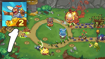 King of Defense 2: Epic TD Gameplay Walkthrough #1 (Android, IOS)
